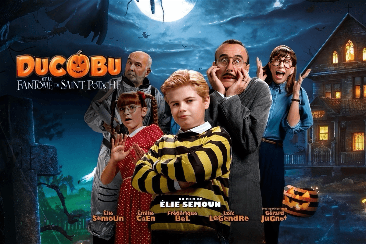 Ducobu <h2 dir="ltr"><strong id="docs-internal-guid-b9933c17-7fff-050c-ddc2-1f9ad84ab98b">10 x 2 invitations pour le film «Ducobu et le fantôme de Saint-Potache» + 1 BD «Duco… bouh!»</strong></h2>
<p dir="ltr">Pour Halloween, Ducobu revient dans une aventure pleine de rires et de mystères! Le professeur Latouche et Mademoiselle Rateau emménagent dans une maison hantée par Anatole, le plus grand cancre de Saint-Potache. Ce fantôme farceur va entraîner Ducobu, Léonie, leurs parents et Kitrish dans des péripéties aussi drôles qu’inattendues. A Halloween, tout peut arriver… Dès le 7 octobre au cinéma.</p>
<p><strong id="docs-internal-guid-119ac952-7fff-76ad-55bd-b705dd43bc87">Tentez votre chance de gagner deux places de cinéma pour la date de votre choix + un album BD, et plongez dans l’univers déjanté du roi de la triche! </strong></p>
<p><strong><span style="color: #d51130;">Concours terminé!</span></strong></p>